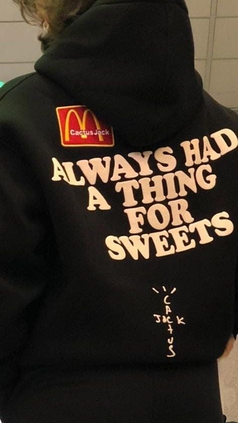 Travis Scott Always Had A Thing For Sweets Hoodie