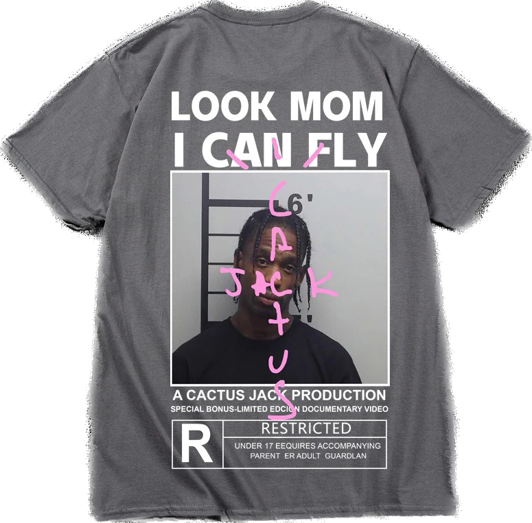 Travis Scott Look Mom I Can Fly T-Shirt